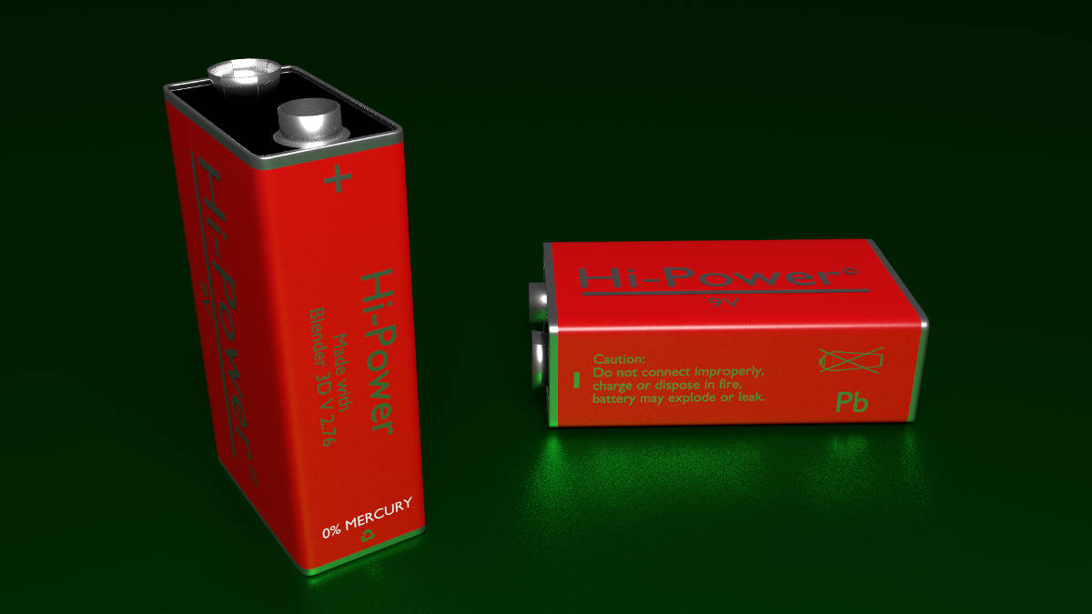 9V PP3 Battery